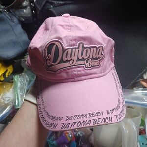 Daytona Beach Pink Baseball Cap